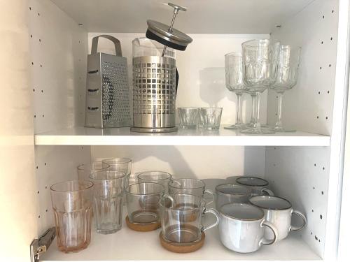 Kuchyň nebo kuchyňský kout v ubytování ARKA Apartment Juhkentali