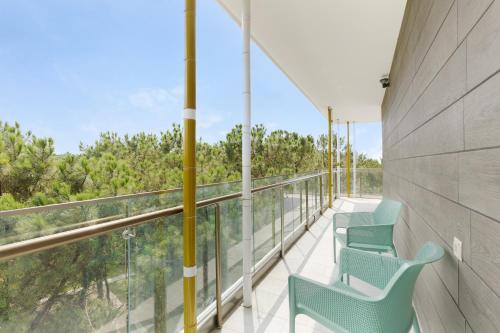 Balkón nebo terasa v ubytování Magnika Resort