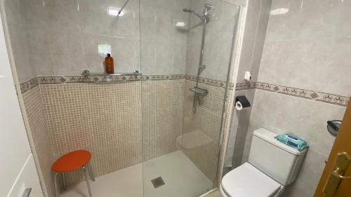 Ένα μπάνιο στο Apartamento Cal Albir