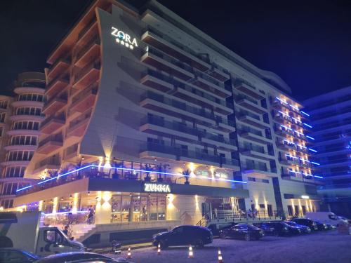 Bygningen som lejligheden ligger i