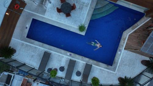 Mercure Belem Boulevardの敷地内または近くにあるプール