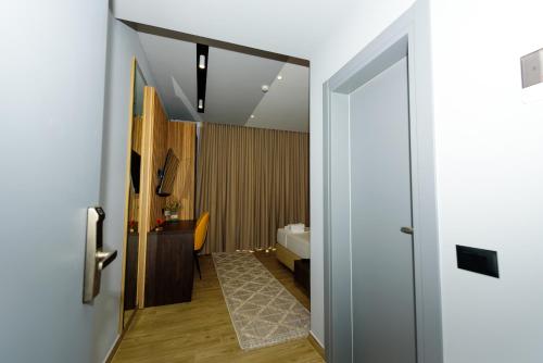 Koupelna v ubytování KAAN Hotel
