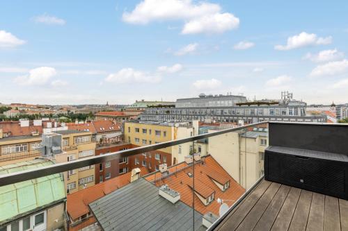Balkón nebo terasa v ubytování Numa Prague Republika