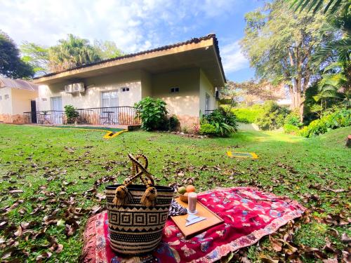 Zahrada ubytování Hotel Campestre Santa Monica Pance