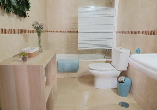 Sunny Holiday Apartment in the historic centre- Private Parking衛浴