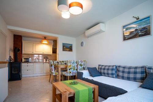 Køkken eller tekøkken på Apartments Kaja