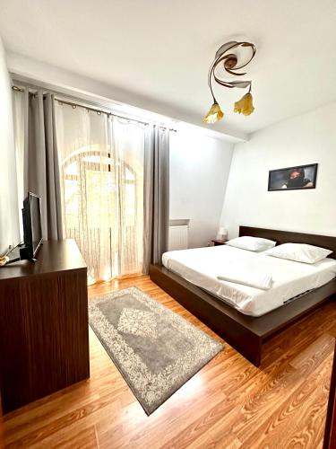 Letto o letti in una camera di Budapest Residence
