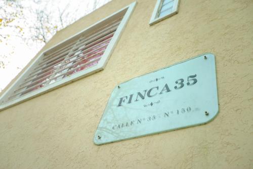 El plano del piso de Finca 35