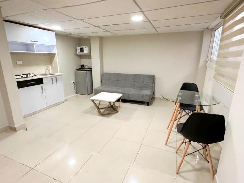 Kuchyň nebo kuchyňský kout v ubytování Hostal Posada Del Sol