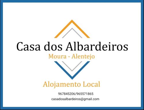ein Logo für den Monogram-Aktivator des alfa dos Labors in der Unterkunft Casa dos Albardeiros in Moura