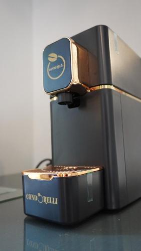 a close up of a computer monitor on a table at VICOLO SAN GAETANO -luxury rooms- in Catania