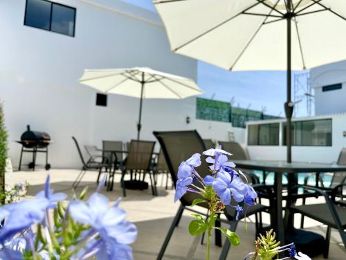 Balkón nebo terasa v ubytování Apartamento con hermosa vista