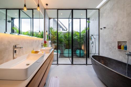 Koupelna v ubytování Villa Vantage Canggu