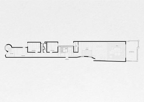 a floor plan of a house at Gozo Harbour Views, Mgarr Heights in Mġarr