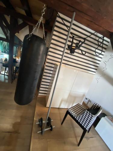 Ruang duduk di Loft i gemelli