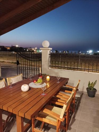 Μπαλκόνι ή βεράντα στο Seaview Apartment