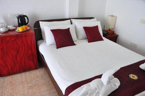 Postel nebo postele na pokoji v ubytování Villa Hotel
