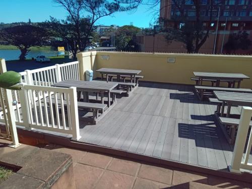 Μπαλκόνι ή βεράντα στο Beachfront Apartments @ Amanzimtoti