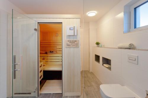 Kúpeľňa v ubytovaní Ferienwohnung Ostseetraum