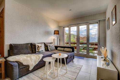 Χώρος καθιστικού στο Appartement Bellevue 211