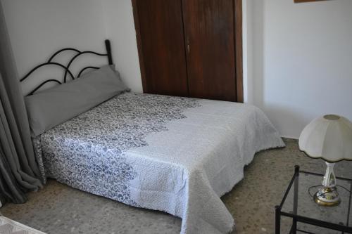 Krevet ili kreveti u jedinici u okviru objekta Lyas house Aguas Blancas urbanization