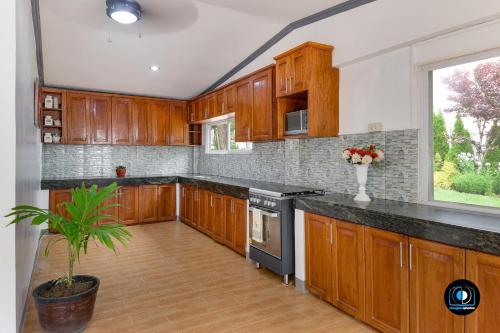 Kuchyň nebo kuchyňský kout v ubytování Sondol Beach House