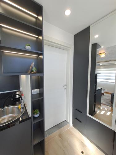 Koupelna v ubytování Apartman Podgorica Stara Varos Vlado