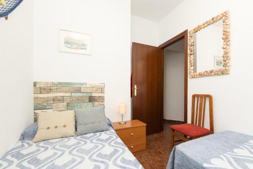 Postel nebo postele na pokoji v ubytování El Deseo