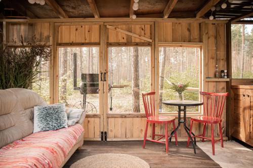 Istumisnurk majutusasutuses A cozy treehouse for two