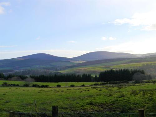 a view of the hills from the farm at Bogroy in Aberlour