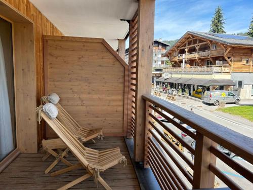 Appartement de Standing au Centre des Gets - 8 Couchages, Terrasse, Garage, Proche Pistes