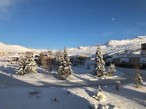 Το logement chaleureux 1 chamb pied des pistes τον χειμώνα