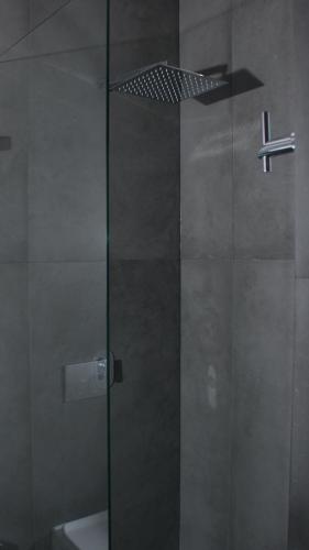 Koupelna v ubytování Hotel Brecha