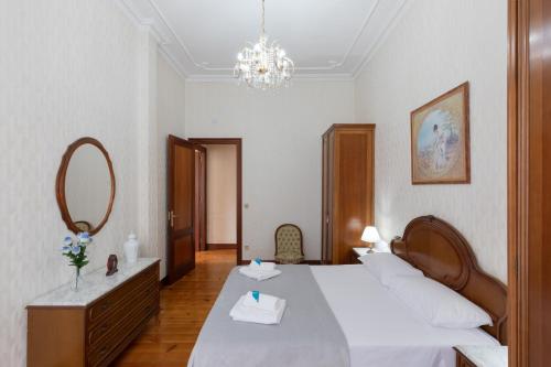 Cama o camas de una habitación en Jauregi - baskeyrentals