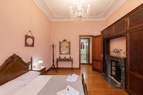 Cama o camas de una habitación en Jauregi - baskeyrentals