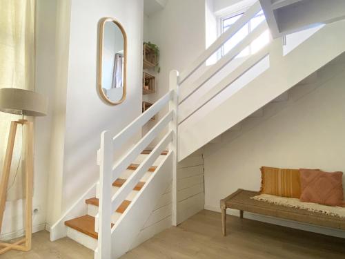 Large Duplex 2BR in Center of Arcachon 2 min walking beach and Free parking