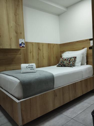 Katil atau katil-katil dalam bilik di Hotel Park Caribe