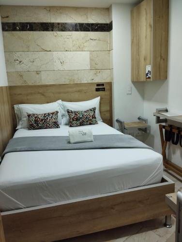Katil atau katil-katil dalam bilik di Hotel Park Caribe