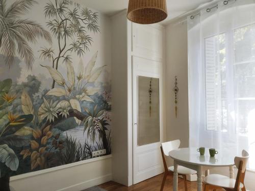 Studio Hortensia 2 étoiles dans une maison de ville à 400m du centre ville