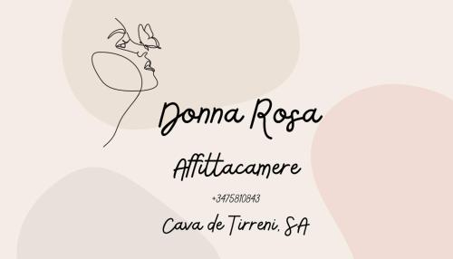ein Poster für ein Konzert klassischer Musik mit Zeichnung einer Frau in der Unterkunft Affittacamere Donna Rosa Cava dei Tirreni in San Pietro