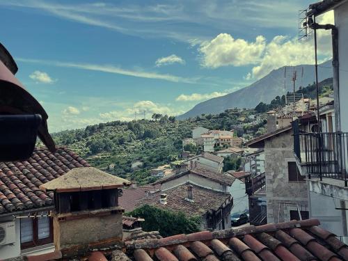 a view from the roof of a building at Casa Artista in Pedro Bernardo