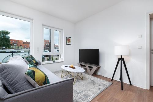 Fotografie z fotogalerie ubytování Modernes Apartment, Altstadt, Parkplatz, NETFLIX v destinaci Quedlinburg