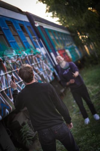 Gæster der bor på Railrooms Traincar Hostel