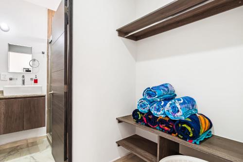 Phòng tắm tại Porto Residencial, Unit 10