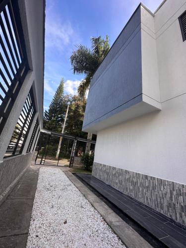 Budova, kde se apartmán nachází