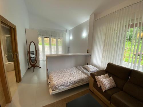 A bed or beds in a room at Caserío Ea