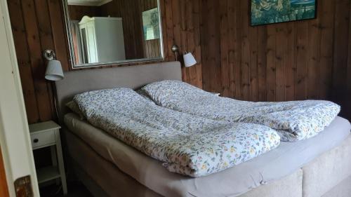 Katil atau katil-katil dalam bilik di Sunndalsfjord Cottages Fredsvik Meisalstranda 455,506 og 508