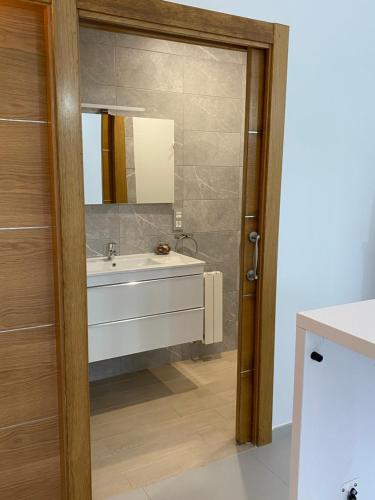 A bathroom at Caserío Ea