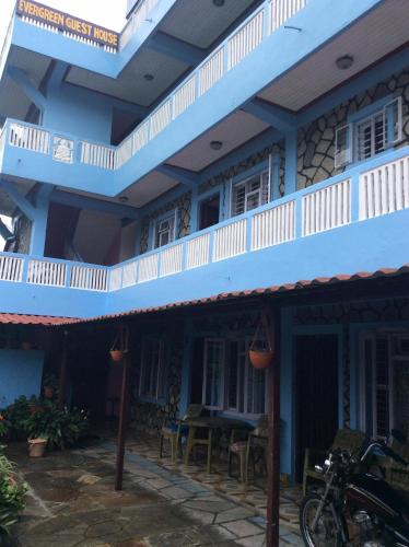 Μπαλκόνι ή βεράντα στο Evergreen guest house