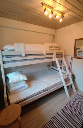 Ένα ή περισσότερα κρεβάτια σε δωμάτιο στο Maggala apartments